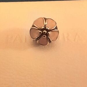 Pandora Pink Flower Clip charm